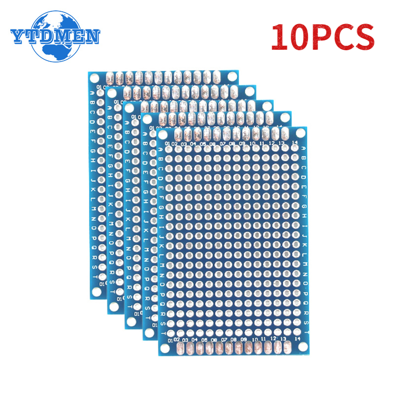 Pcb Etching Kit - 10 sztuk 4x6cm dwustronna płytka drukowana