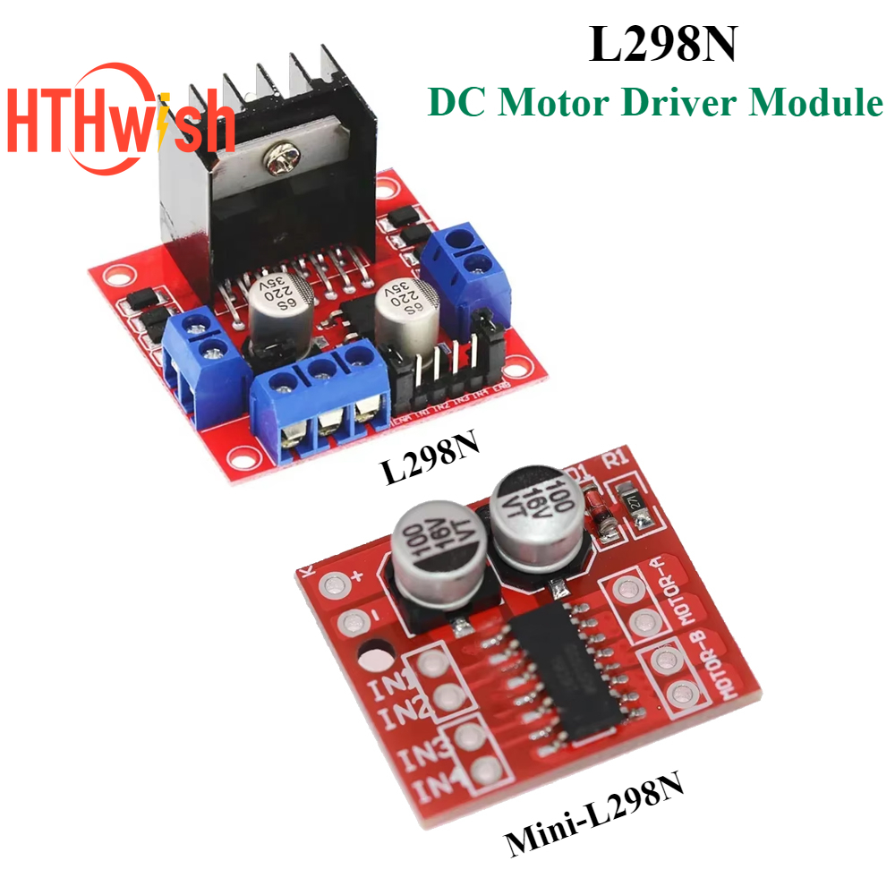 L298N Motor Driver - 1 sztuk L298N moduł sterownika silnika