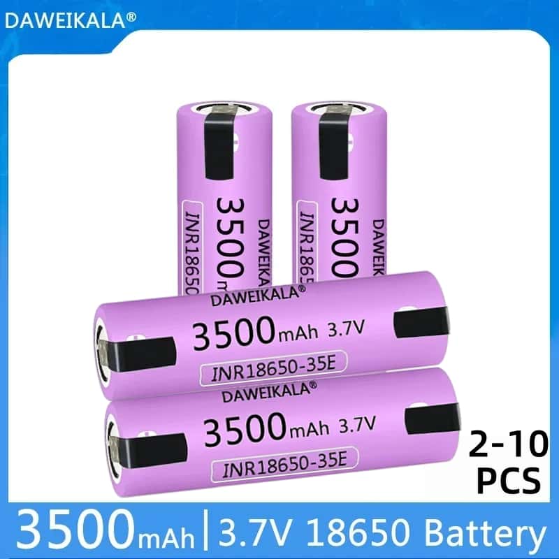 Diy Vape Electronics - Akumulator litowo-jonowy 18650 35E 3500mAh 20A
