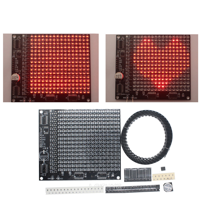 Diy Electronics Kits For Kids - Zestaw elektroniczny DIY 256 LED zestaw