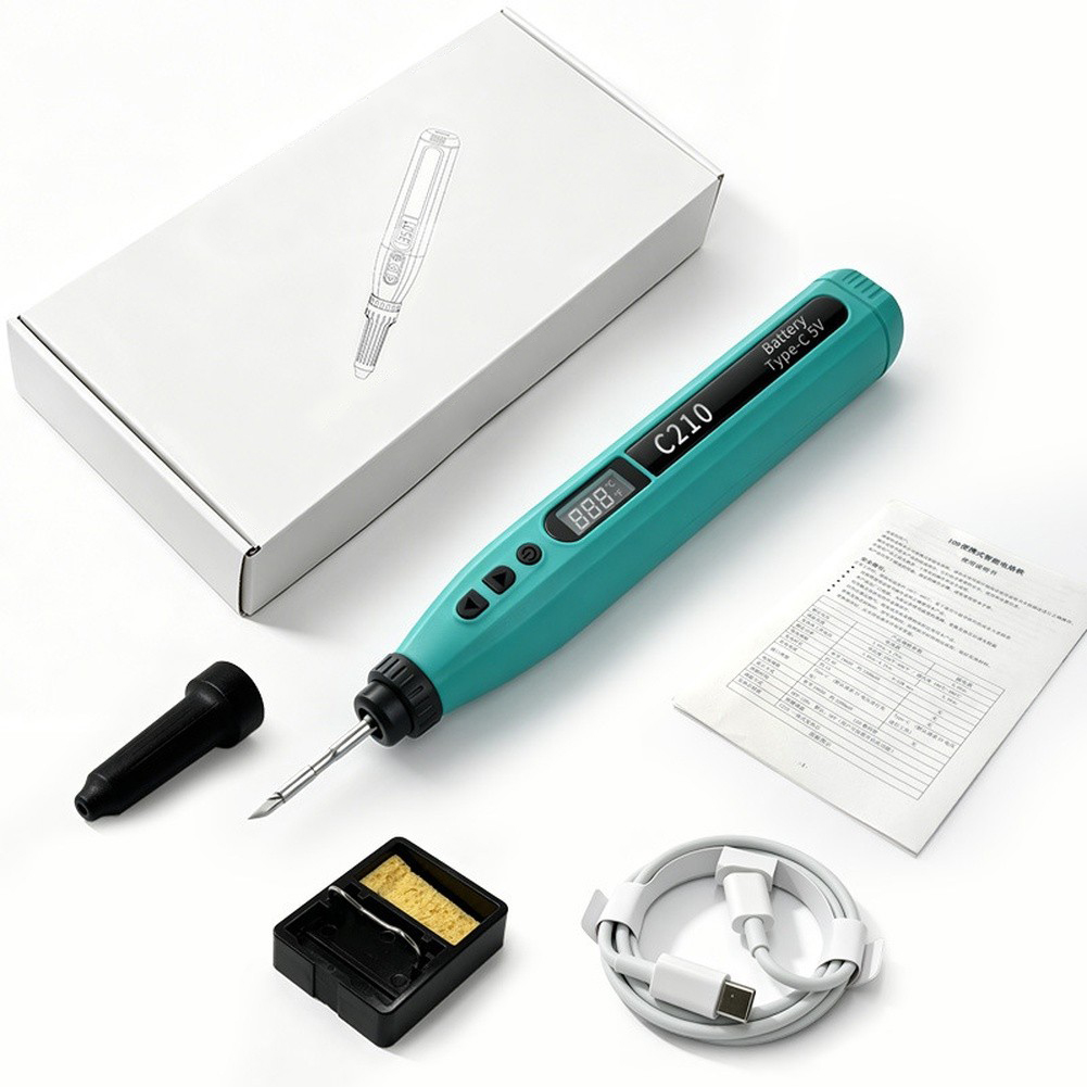 Diy Electronics Hobby - Inteligentny cyfrowy zestaw lutowniczy USB, przenośna