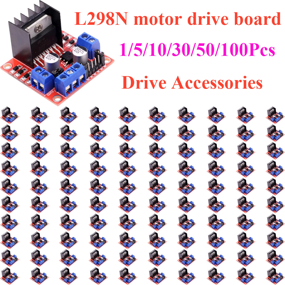 L298N Motor Driver - 1~100 szt. Moduł sterownika silnika krokowego