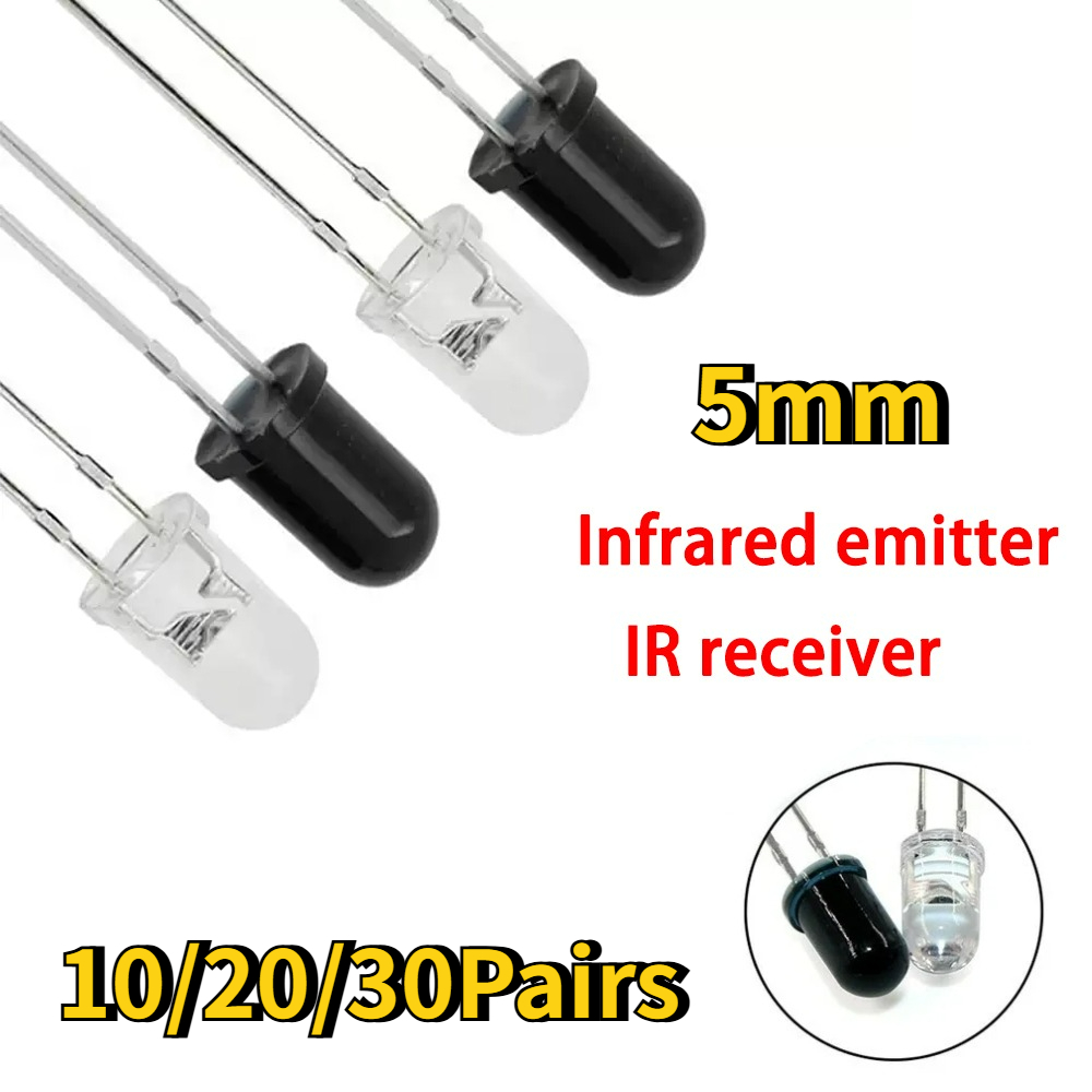 Diy Electronics India - Zestaw 10-30 par diod LED IR