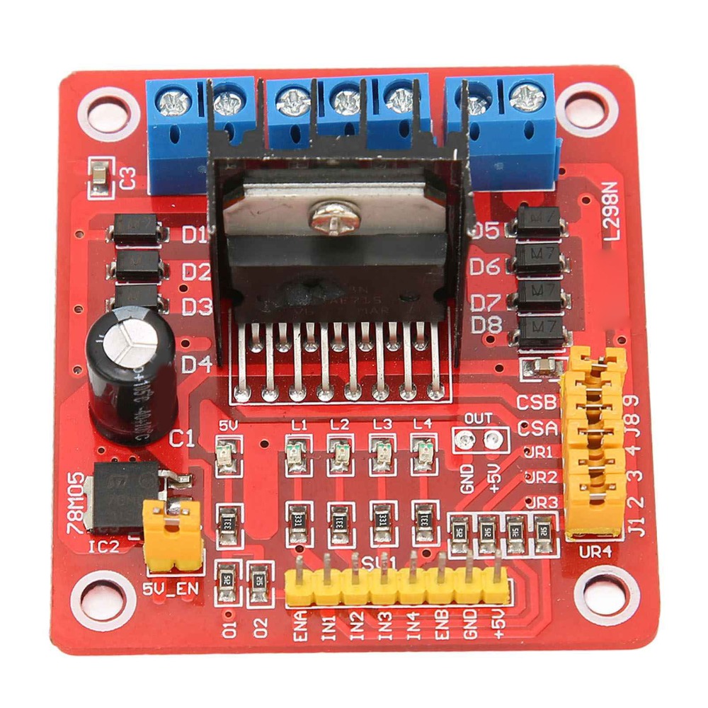 L298N Motor Driver - Moduł sterownika silnika krokowego L298N 5V-35V