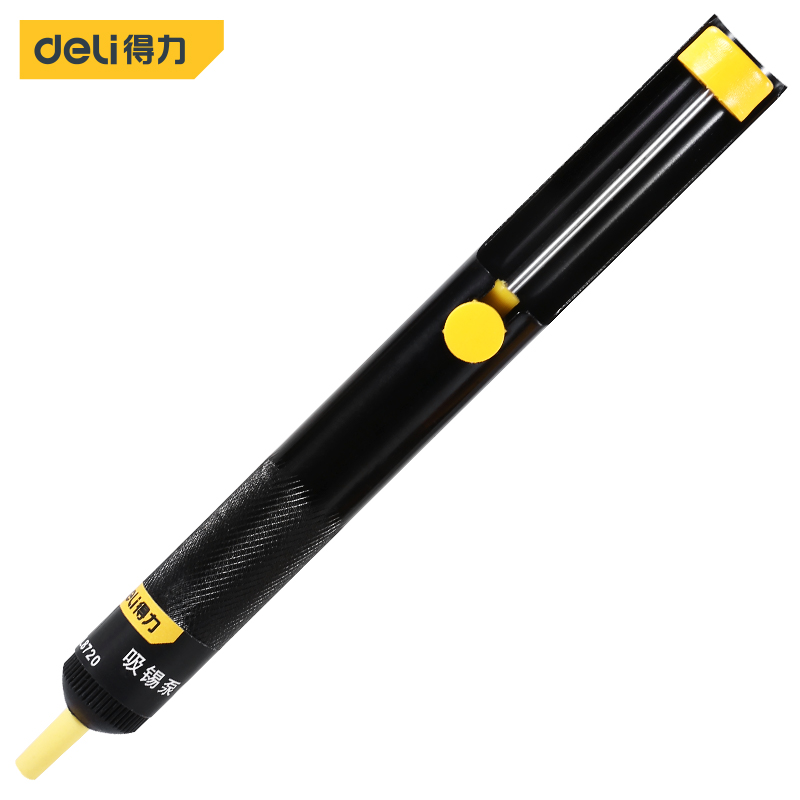 Desoldering Pump Solder - Deli aluminium Metal pompa rozlutownicy ssania