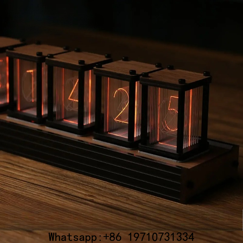 Diy Electronics Ideas - Zegar Nixie DIY, zegar stołowy LED,