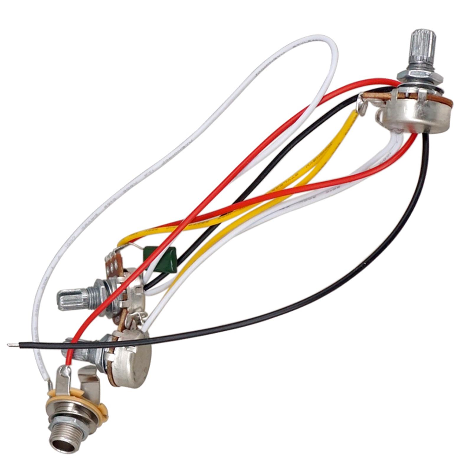 Diy Electric Guitar Electronics - Przedwzmacniana wiązka przewodów do gitary elektrycznej,