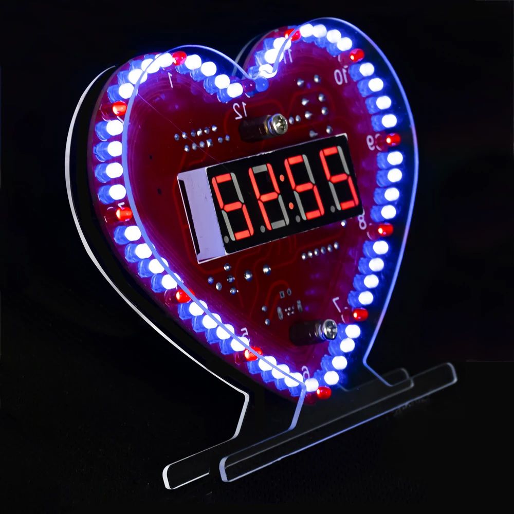 Pcb Etching Kit - Zestaw elektroniczny DIY wielofunkcyjny zegar LED