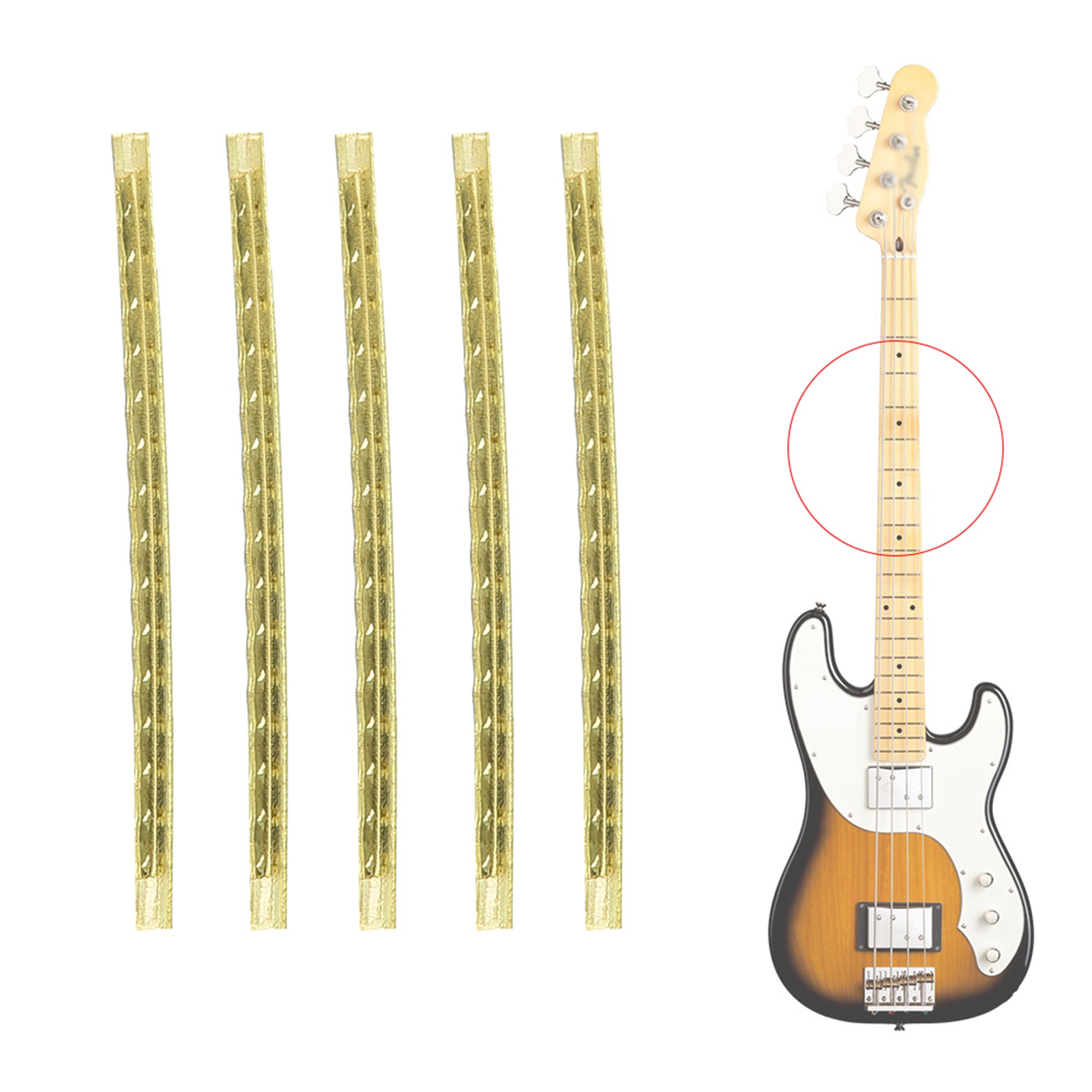 Diy Electric Guitar Electronics - Drut progowy do gitary 2.7mm /