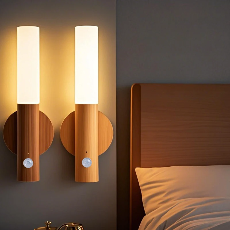 Ldr Light Sensor - Lampka Nocna LED Ładowana przez USB