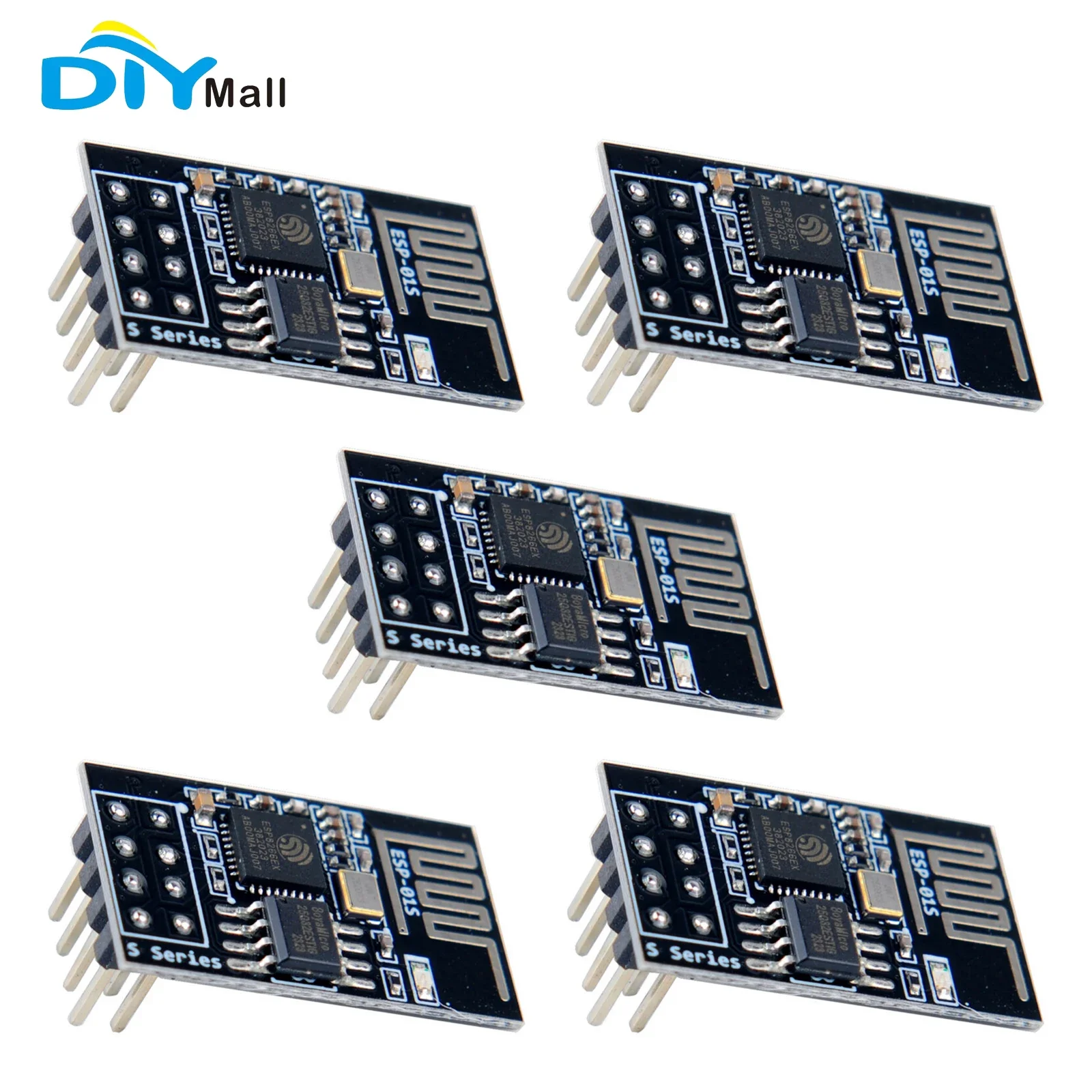 Diy Electronics Project - Moduł WiFi ESP-01S ESP8266, 4MB Flash,