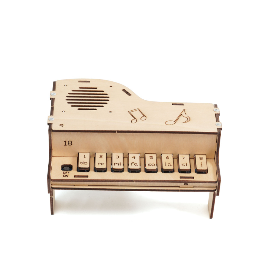 DIY drewniany model fortepianu – Diy Electronics Kits For Kids recenzja i cena