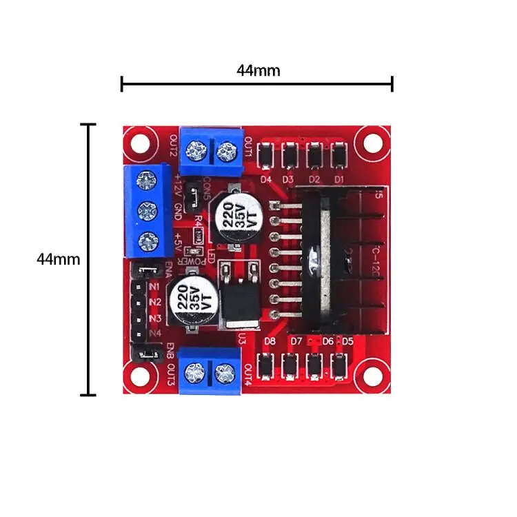 Moduł sterownika silnika L298N – L298N Motor Driver recenzja i cena