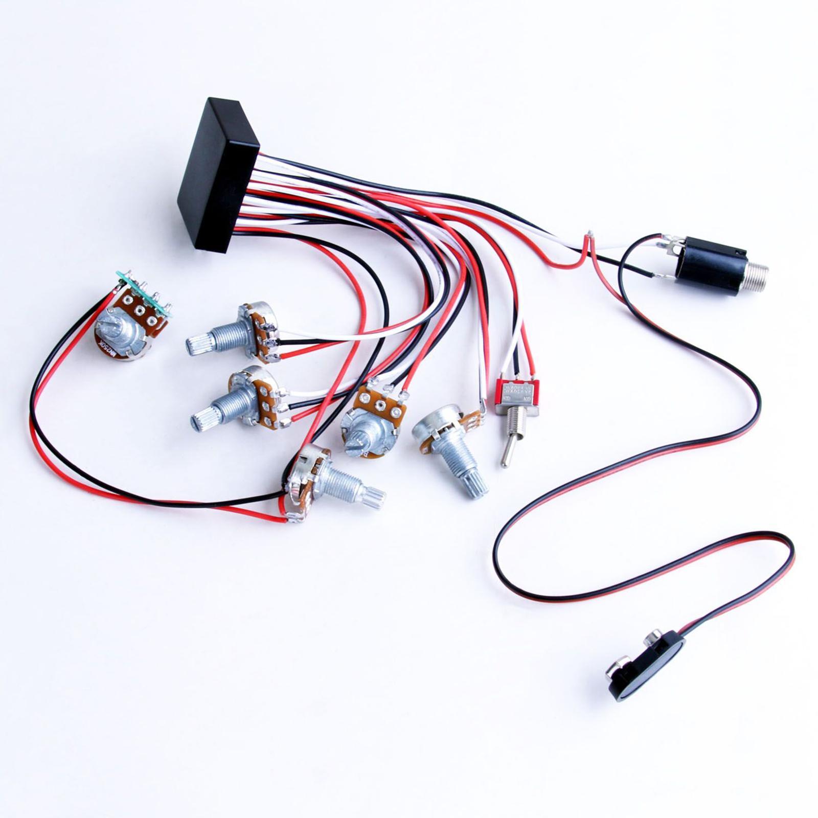 3-pasmowy aktywno-pasywny prze – Diy Guitar Electronics Kit recenzja i cena