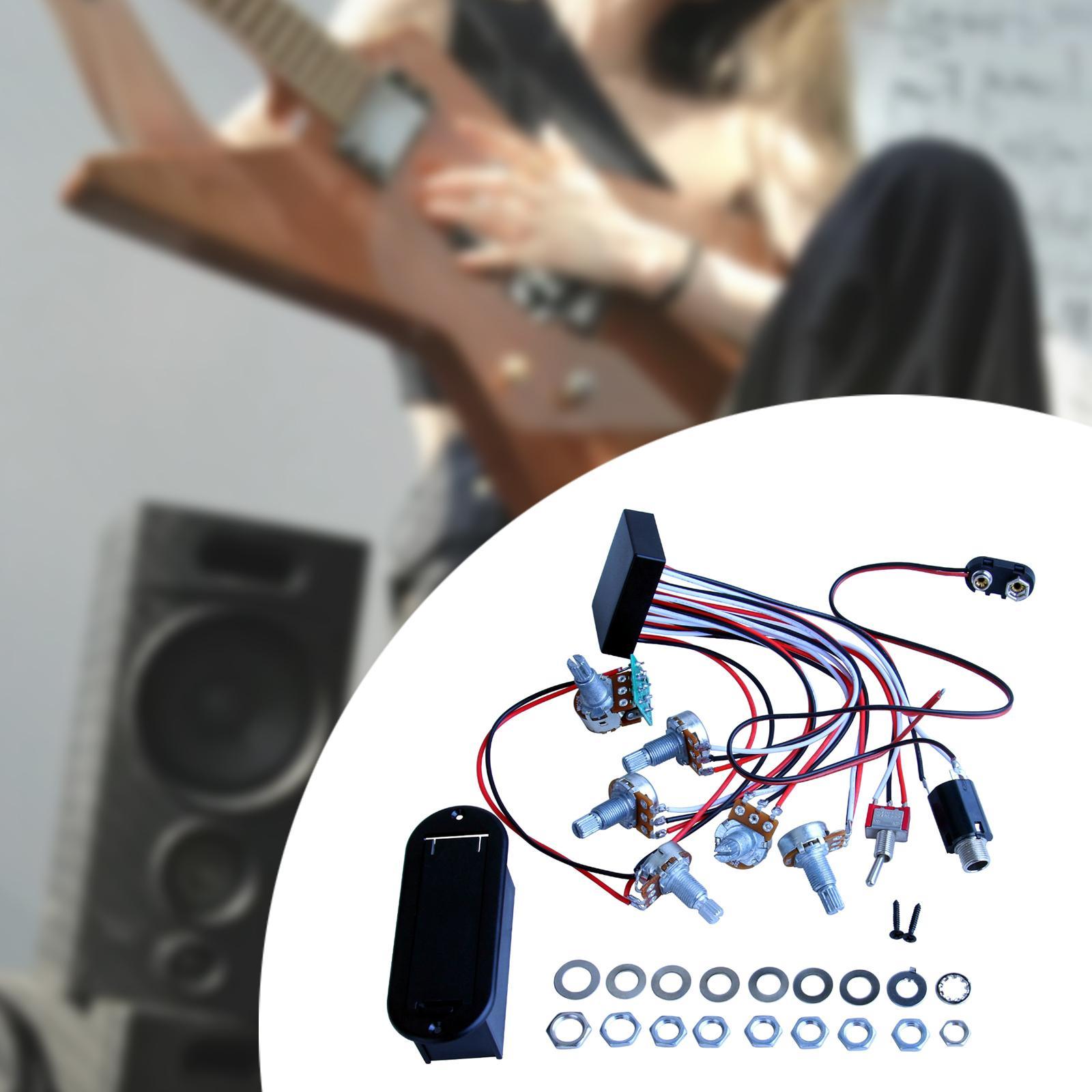 3-pasmowy aktywno-pasywny prze – Diy Guitar Electronics Kit recenzja i cena