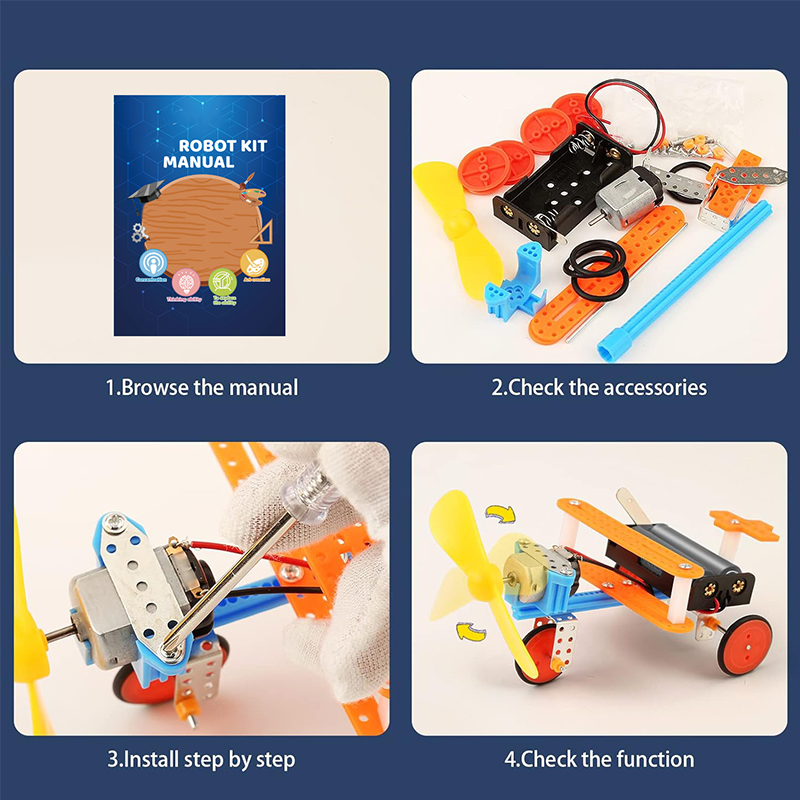 Zestaw Robotyki 6 w 1 Eksperym – Diy Electronics Kits For Kids recenzja i cena