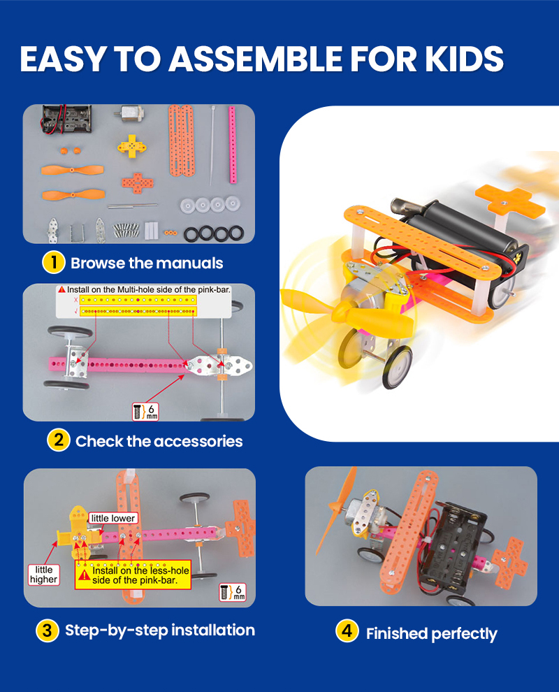 Zestaw Robotyki 6 w 1 Eksperym – Diy Electronics Kits For Kids recenzja i cena