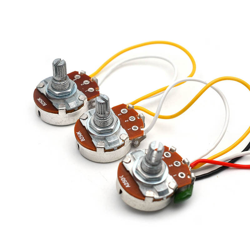 Zestaw przewodów do gitary bas – Diy Guitar Electronics Kit recenzja i cena