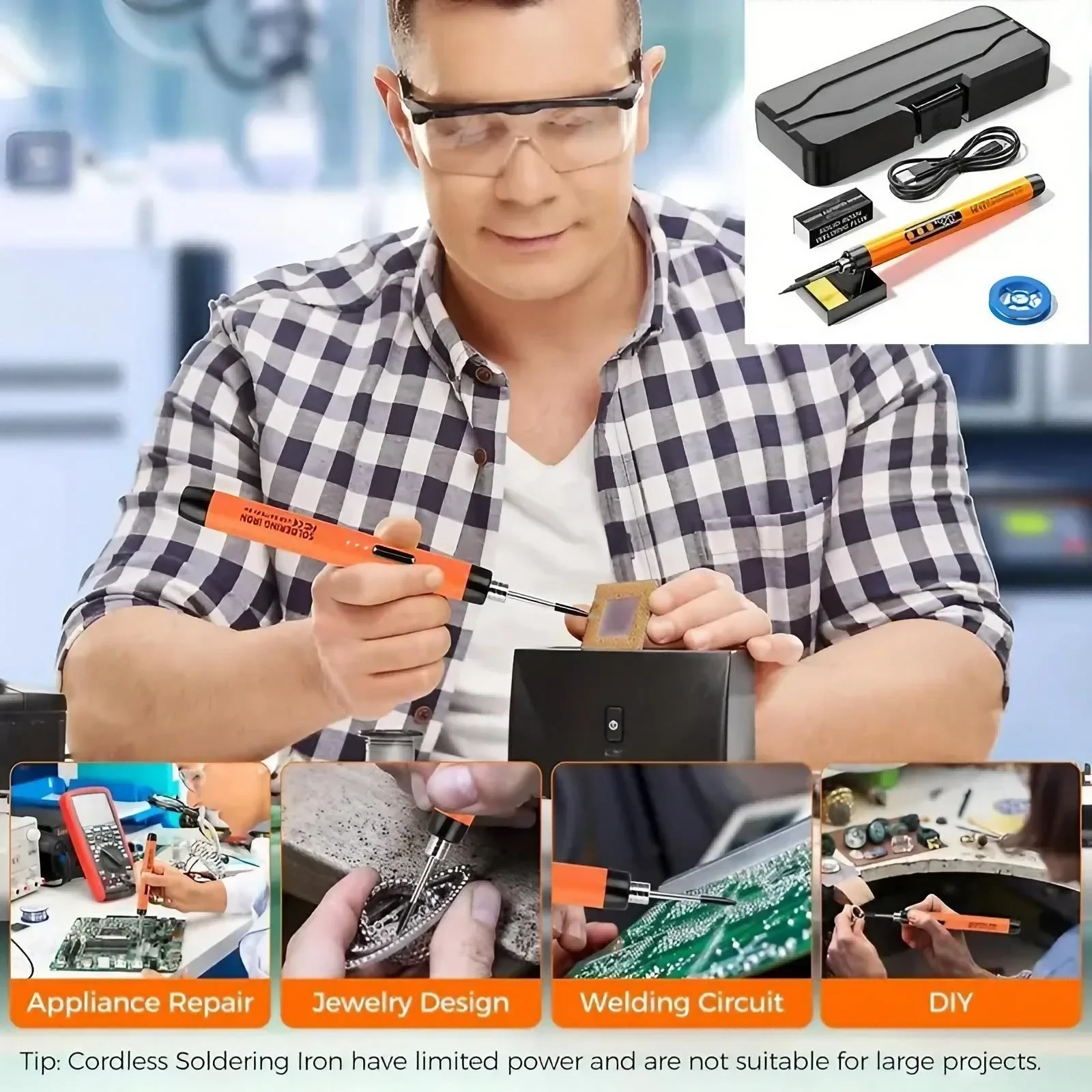 Precyzyjna, ładowalna mini lut – Diy Electronics Kits For Kids recenzja i cena