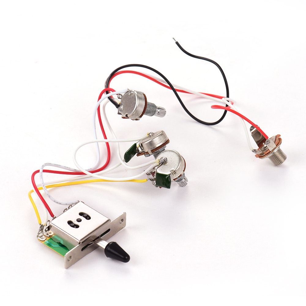 Zestaw wiązki przewodów do git – Diy Electric Guitar Electronics recenzja i cena