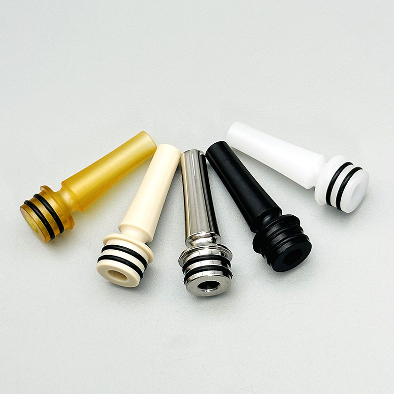 DIY 510 długi drip tip PEI POM – Diy Vape Electronics recenzja i cena