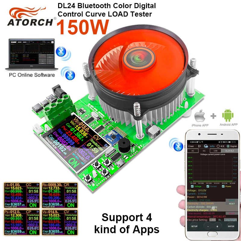 150W/180W elektroniczne obciąż – Diy Electronic Load recenzja i cena