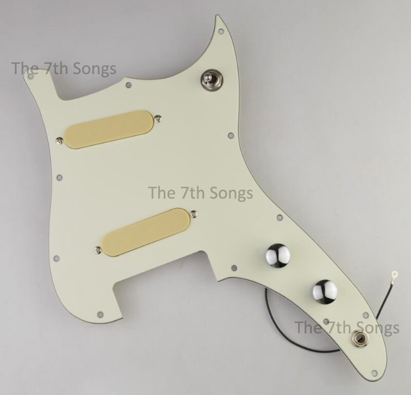 Przedmontowany pickguard Duoso – Diy Electric Guitar Electronics recenzja i cena