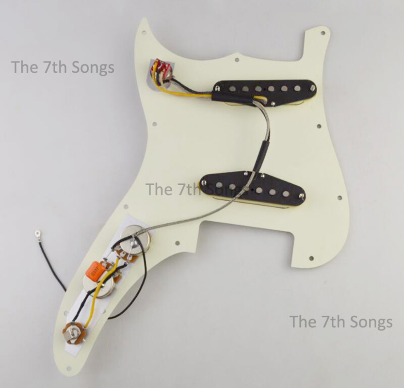 Przedmontowany pickguard Duoso – Diy Electric Guitar Electronics recenzja i cena