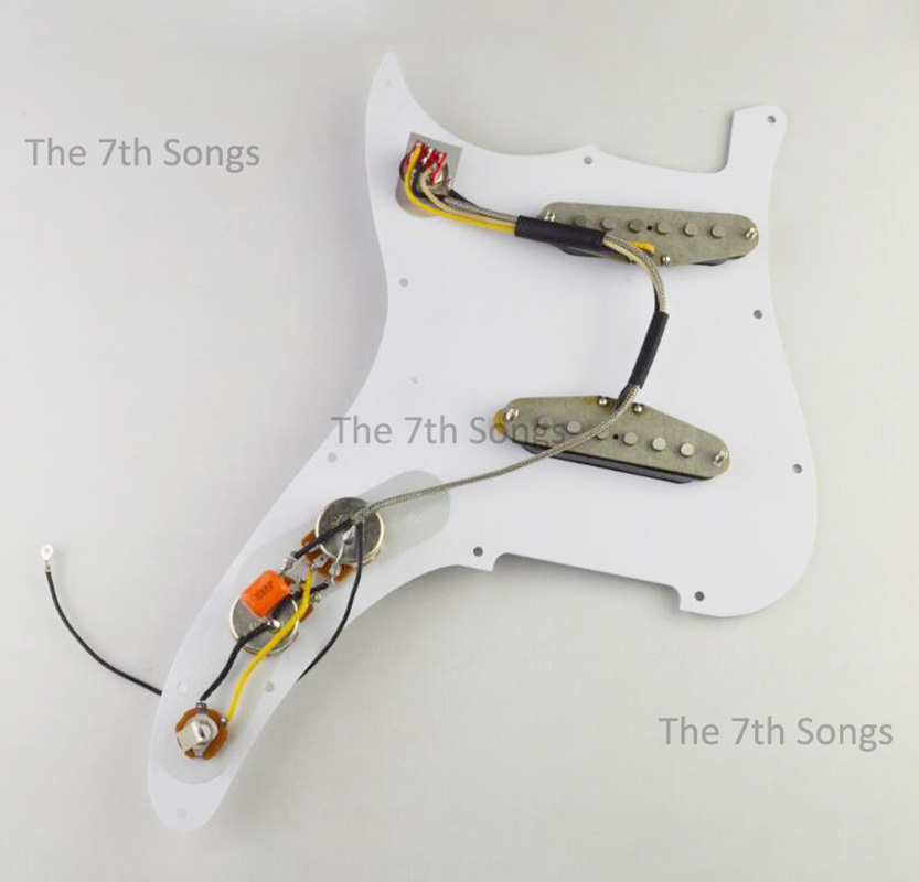 Przedmontowany pickguard Duoso – Diy Electric Guitar Electronics recenzja i cena