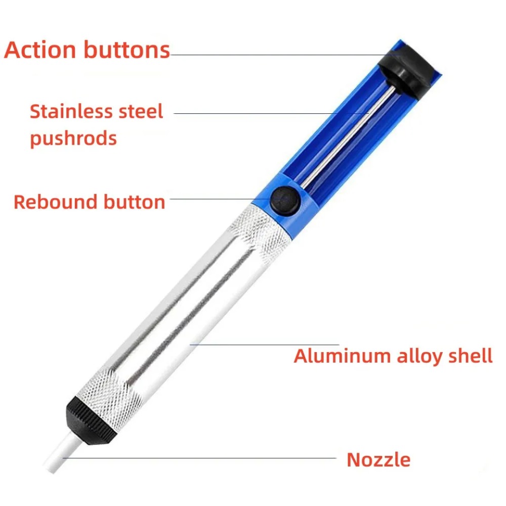 Aluminiowa pompa do rozlutowyw – Desoldering Pump Solder recenzja i cena