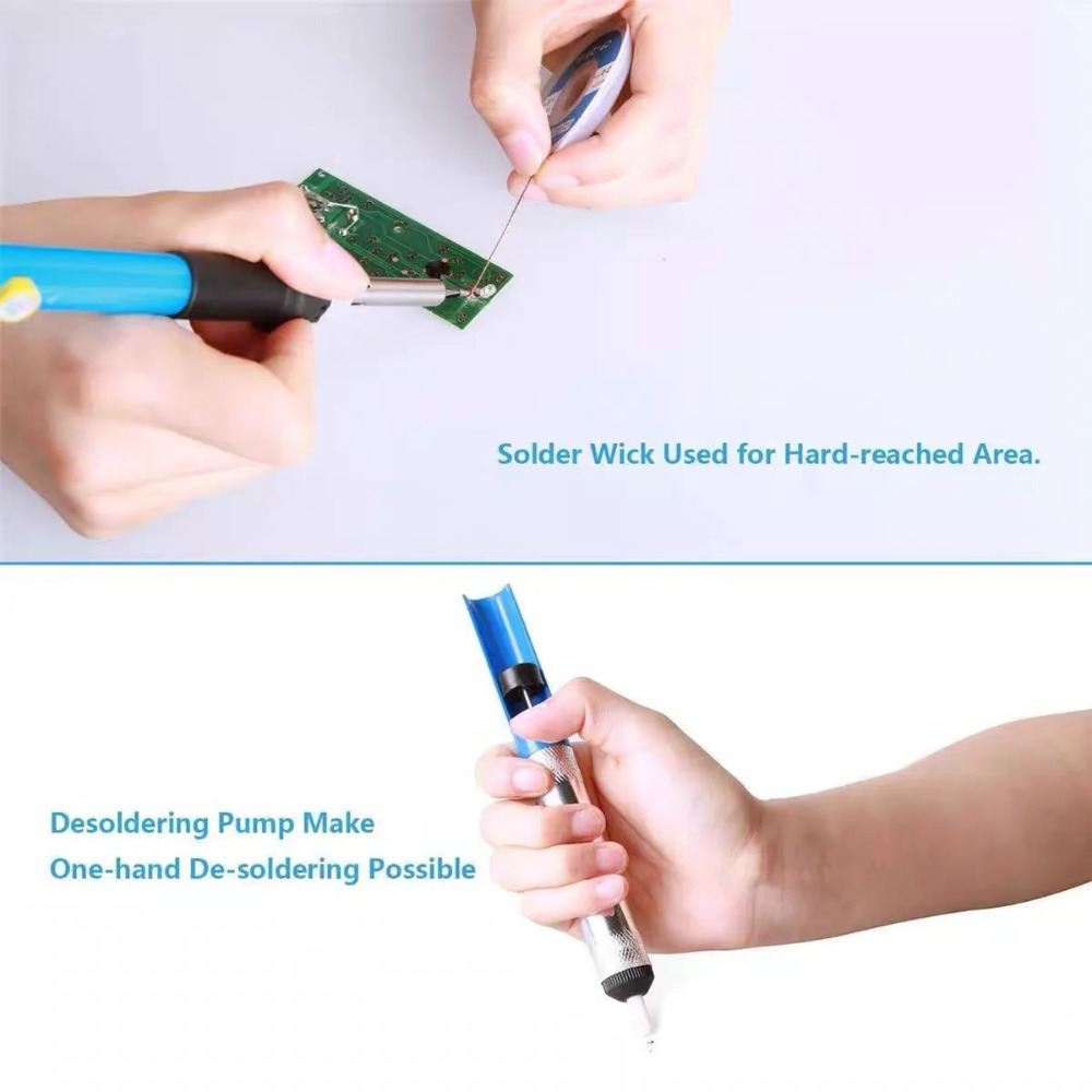 Aluminiowa pompa do rozlutowyw – Desoldering Pump Solder recenzja i cena