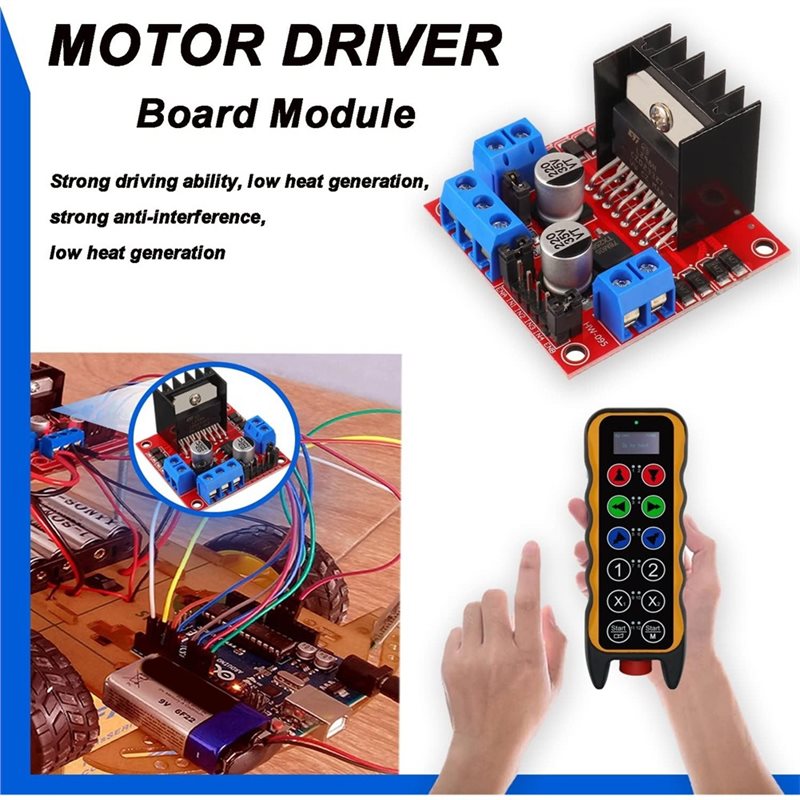 AEE7-4 szt. Moduł sterownika s – L298N Motor Driver recenzja i cena