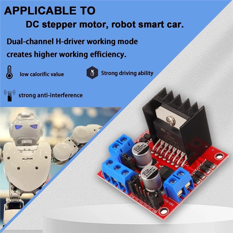 AEE7-4 szt. Moduł sterownika s – L298N Motor Driver recenzja i cena