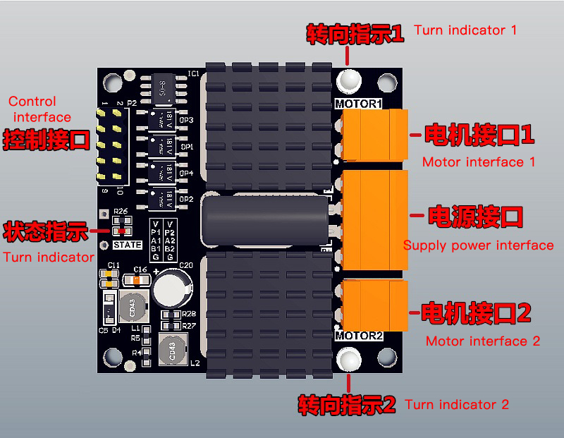 Arduino 24V płyta sterownicza  – L298N Motor Driver recenzja i cena