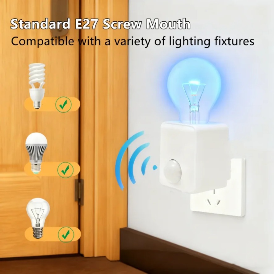 Gniazdo żarówki E27 z czujniki – Ldr Light Sensor recenzja i cena