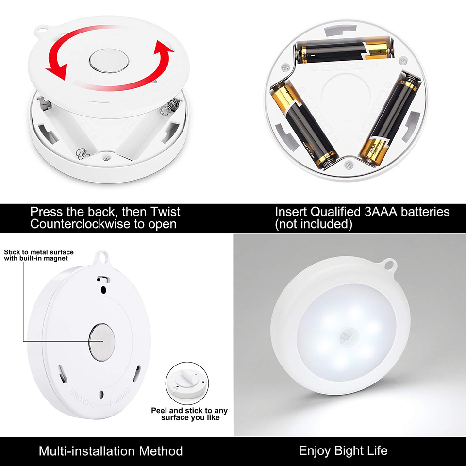 Czujnik ruchu PIR LED lampka n – Ldr Light Sensor recenzja i cena