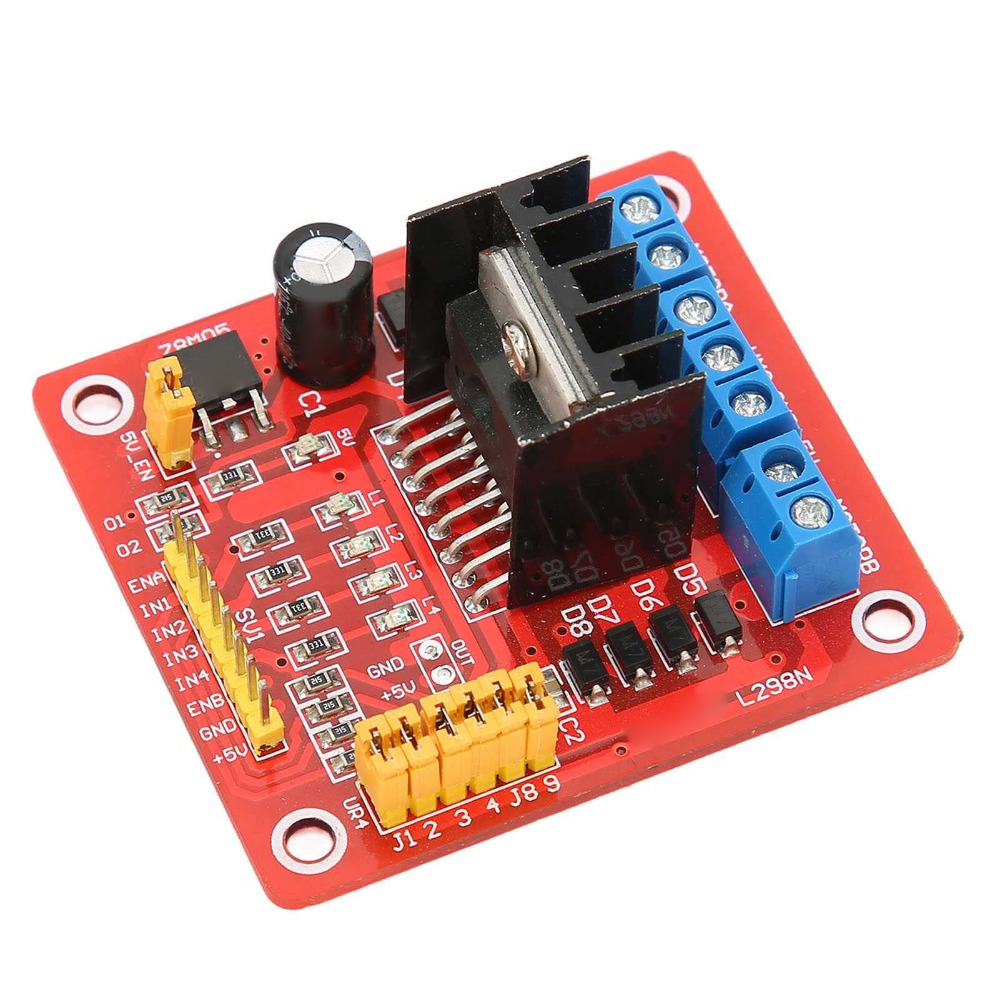 Moduł sterownika silnika kroko – L298N Motor Driver recenzja i cena