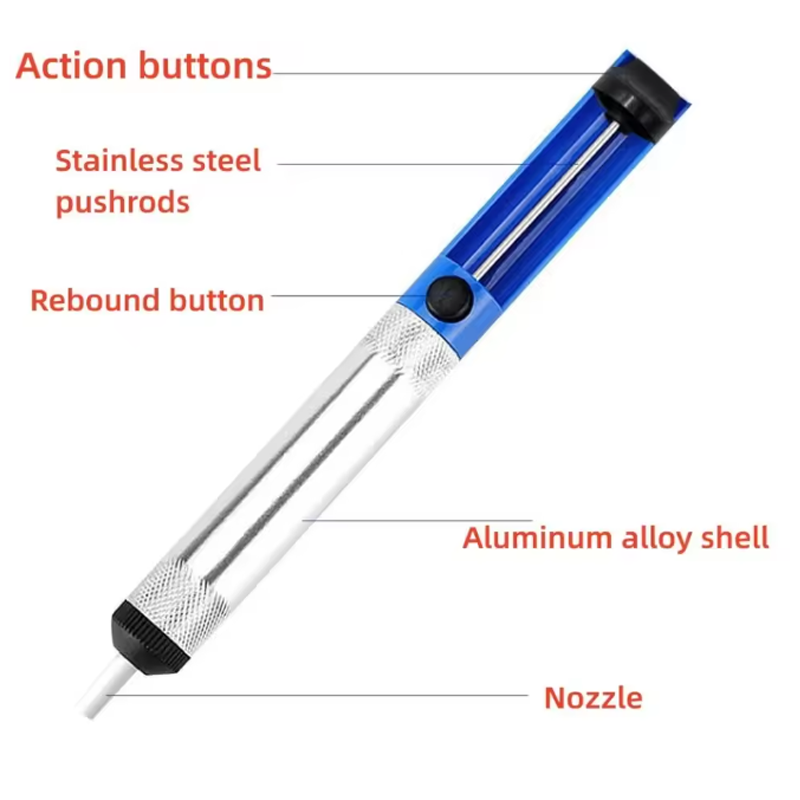 Aluminiowa pompa do odsysania  – Desoldering Pump Solder recenzja i cena