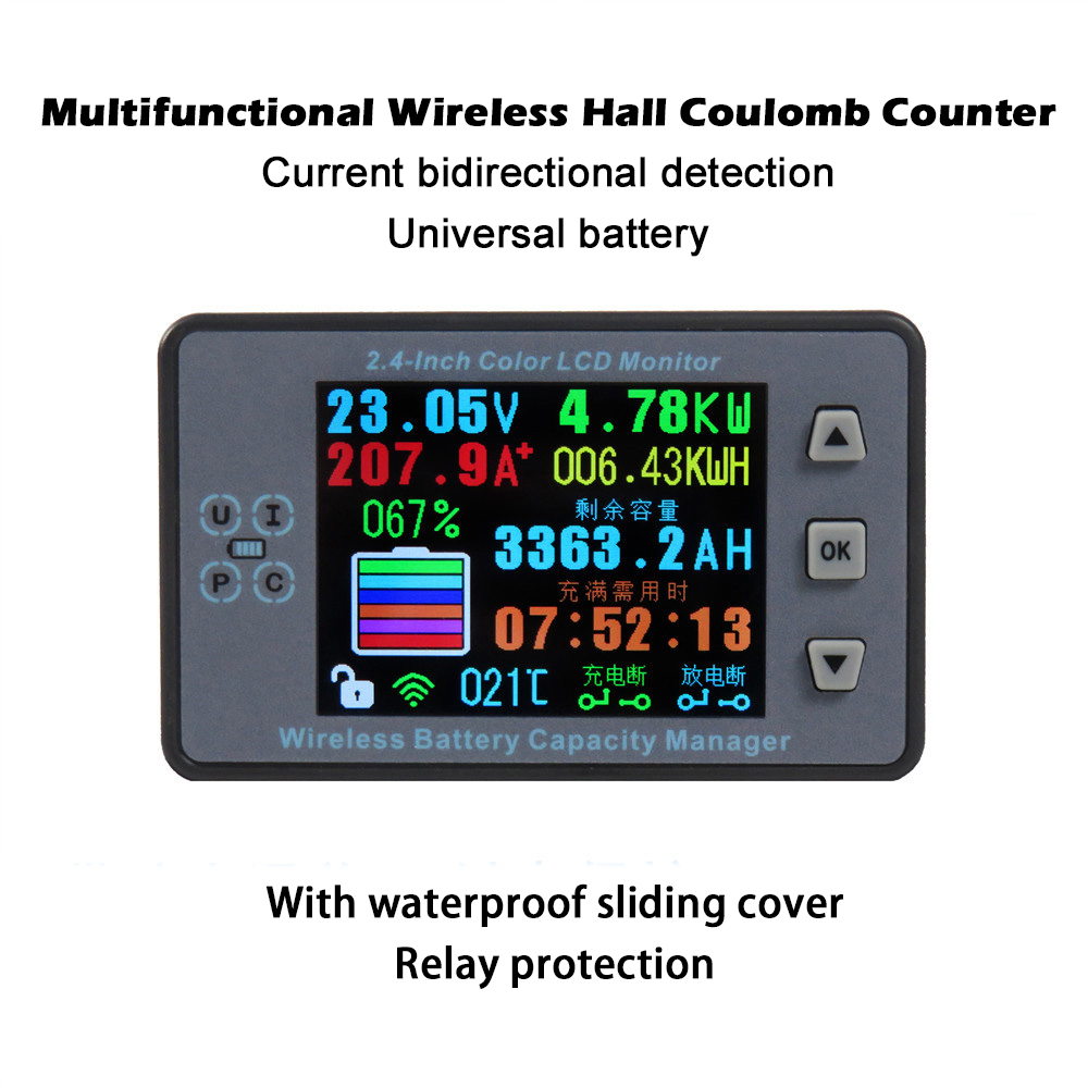 VAC8810F 2.4-calowy woltomierz – Diy Electronic Load recenzja i cena
