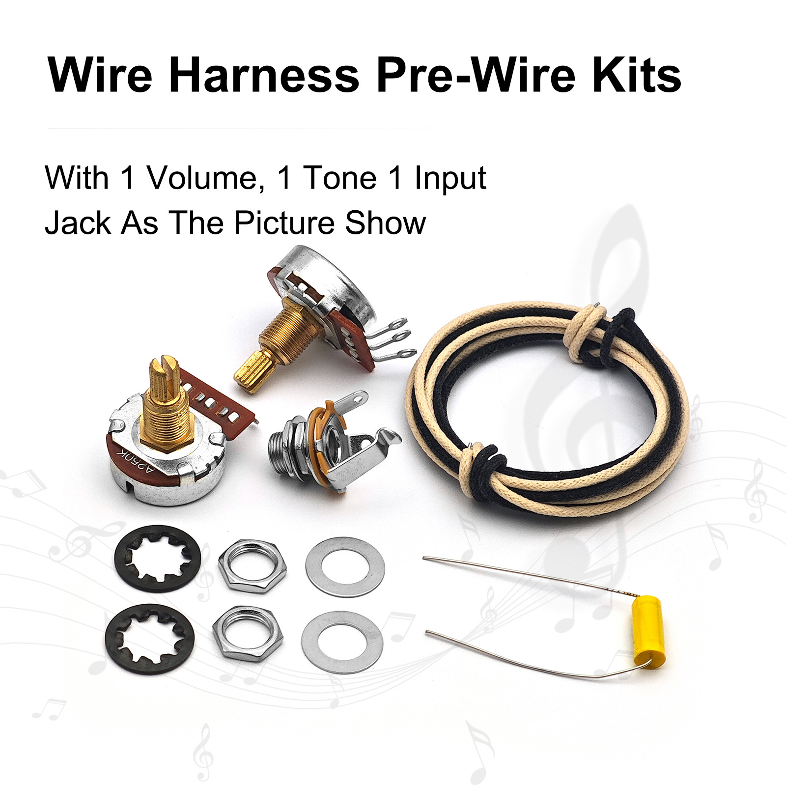 Zestaw do samodzielnego montaż – Diy Guitar Electronics Kit recenzja i cena