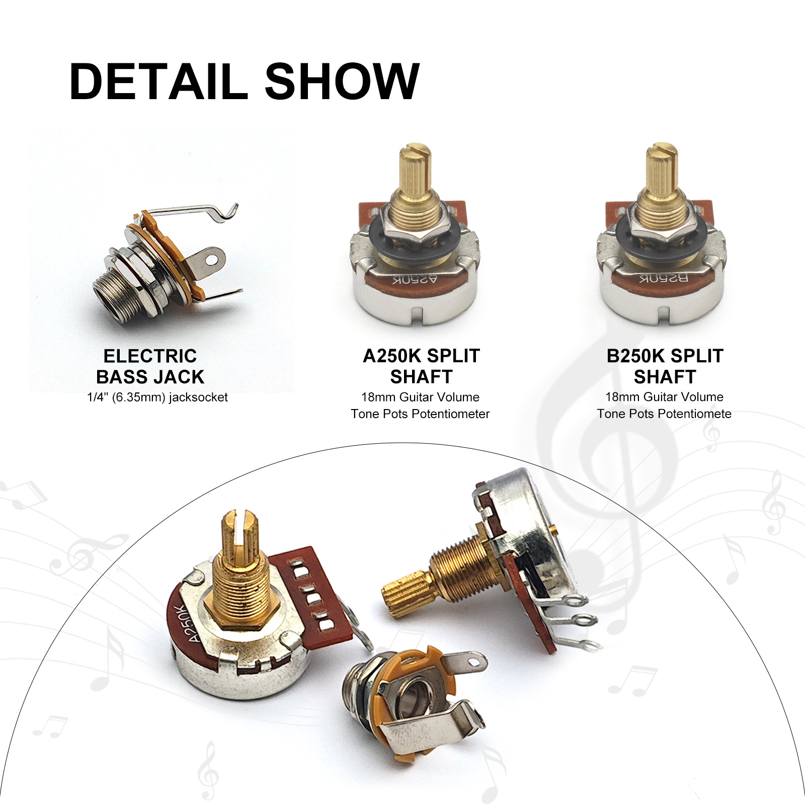Zestaw do samodzielnego montaż – Diy Guitar Electronics Kit recenzja i cena
