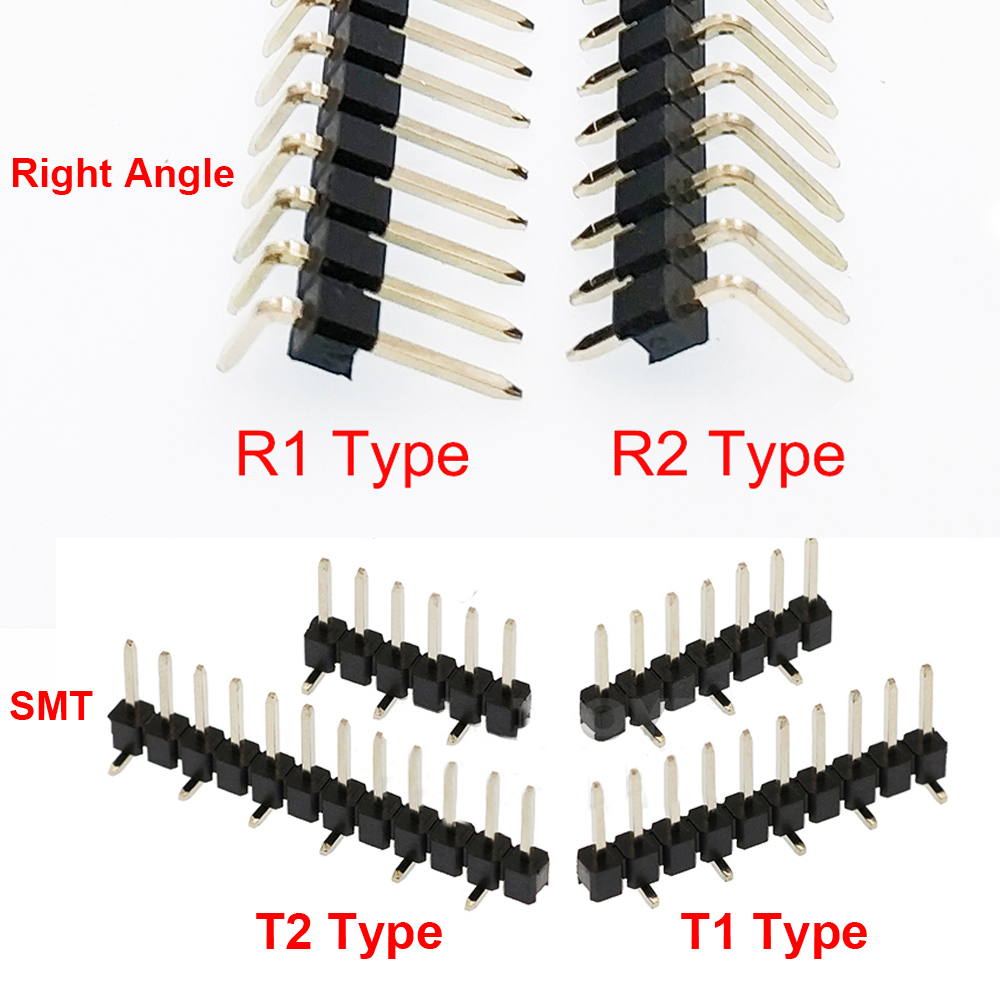 100szt 2.54mm Jednorzędowe łam – Male Female Header Pin recenzja i cena